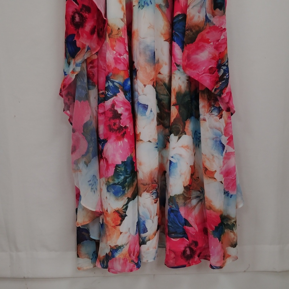 R&M Collection Floral Evening Gown - Picture 7 of 14